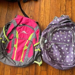 High sierra back pack and  Zhierna   Fashion Sport back pack